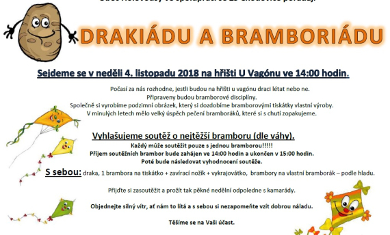 Drakiáda a bramboriáda 4. 11. 2018