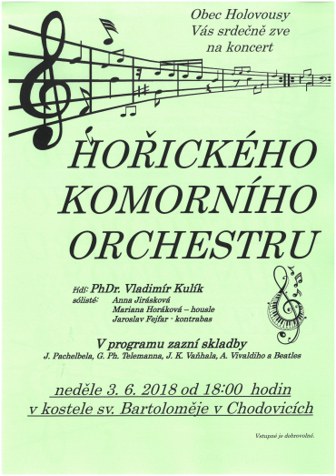 Letní koncert v kostele v Chodovicích