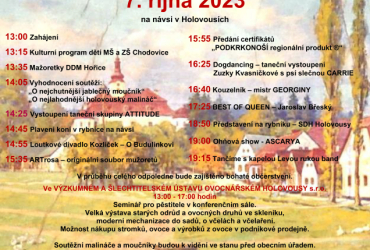 Slavosti holovouských malináčů
