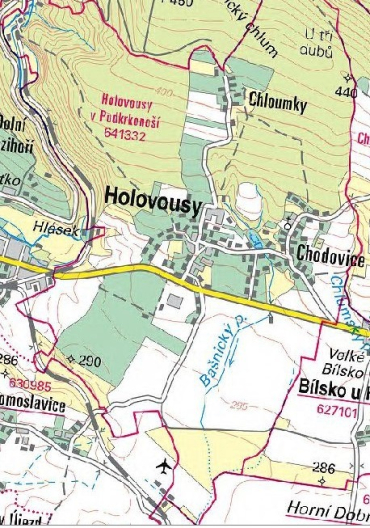 Změna územního plánu obce Holovousy