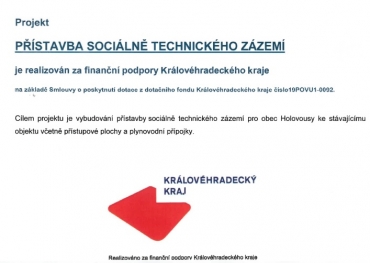 Projekt - Přístavba sociálně technického zázemí