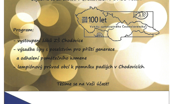 Oslava 100. výročí vzniku samostatného Československého státu