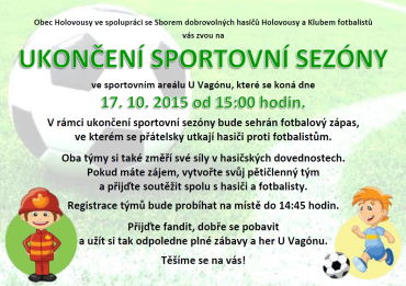 Ukončení sportovní sezóny