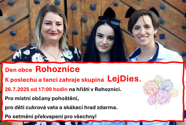 Den obce Rohoznice