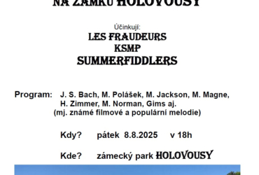 Hudební soiré na zámku Holovousy