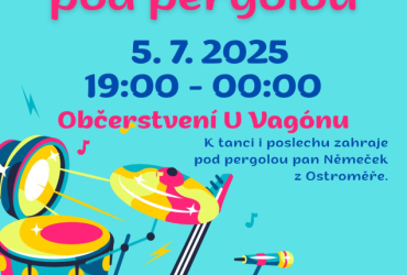 Letní hudební večer pod pergolou