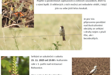 Povídání o našich zvířecích sousedech