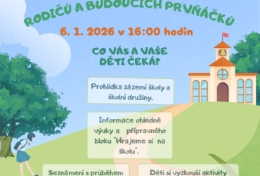 Setkání s rodiči a budoucími předškoláčky