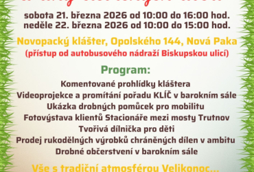 Velikonoční jarmark a dny otevřených dveří