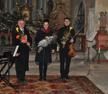 Čtvrtý advent-adventní koncert Petr Strejc,Martin Strejc,Lucie Strejcová 17.12.2016