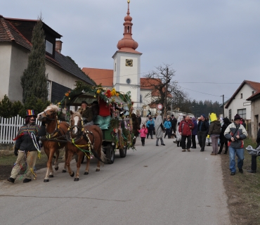 Masopustní průvod 14.2.2015