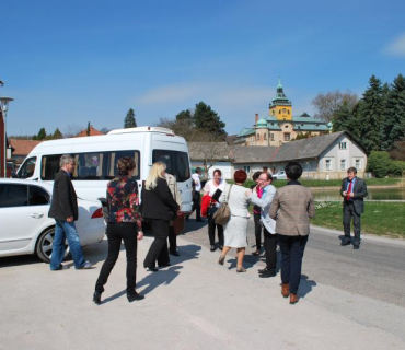 Poslanci v Holovousích 14.4.2015