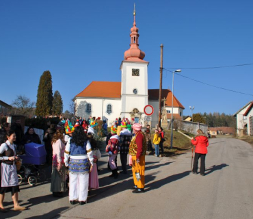 Masopustní průvod maškar 16.2.2019