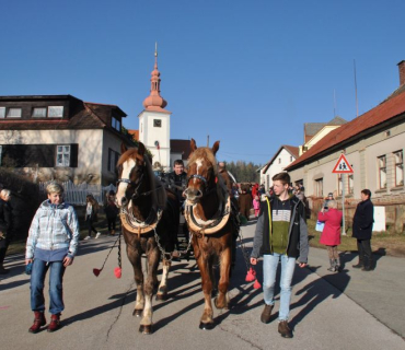 Masopustní průvod maškar 16.2.2019