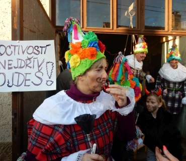 Masopustní průvod maškar 16.2.2019