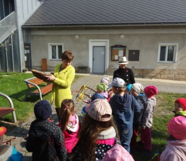 Koledníci na obecním úřadě 23.4.2019