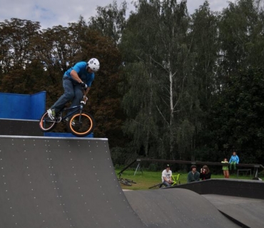 Slavnostní otevření skateparku 5. 9. 2010