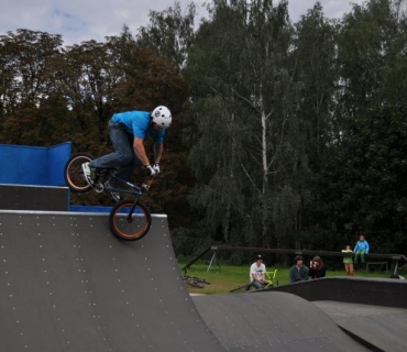 Slavnostní otevření skateparku 5. 9. 2010