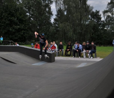 Slavnostní otevření skateparku 5. 9. 2010