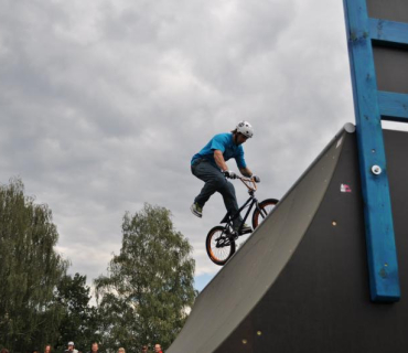 Slavnostní otevření skateparku 5. 9. 2010