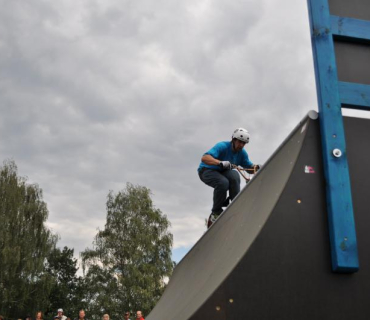 Slavnostní otevření skateparku 5. 9. 2010