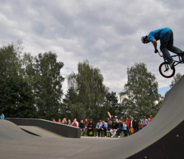 Slavnostní otevření skateparku 5. 9. 2010