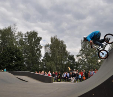 Slavnostní otevření skateparku 5. 9. 2010