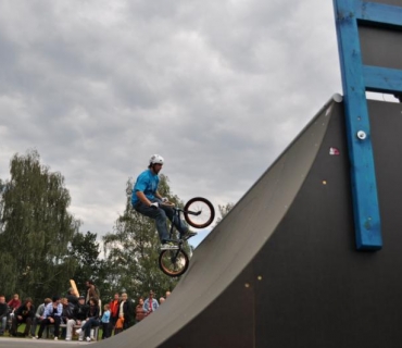 Slavnostní otevření skateparku 5. 9. 2010