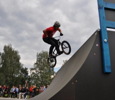 Slavnostní otevření skateparku 5. 9. 2010