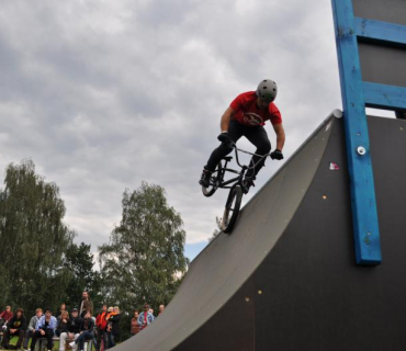 Slavnostní otevření skateparku 5. 9. 2010