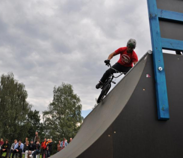 Slavnostní otevření skateparku 5. 9. 2010