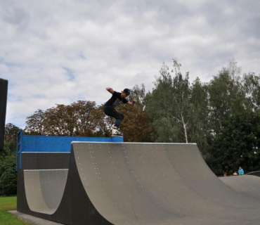 Slavnostní otevření skateparku 5. 9. 2010