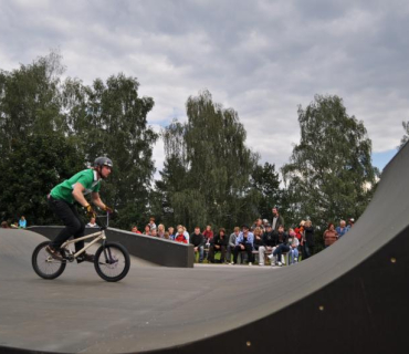 Slavnostní otevření skateparku 5. 9. 2010