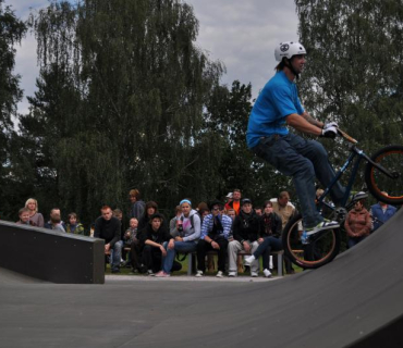 Slavnostní otevření skateparku 5. 9. 2010