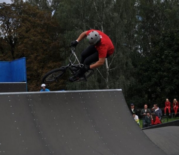 Slavnostní otevření skateparku 5. 9. 2010