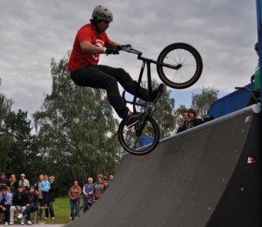 Slavnostní otevření skateparku 5. 9. 2010