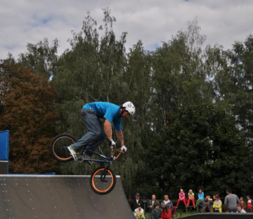 Slavnostní otevření skateparku 5. 9. 2010