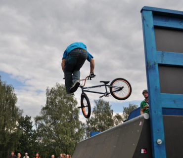 Slavnostní otevření skateparku 5. 9. 2010