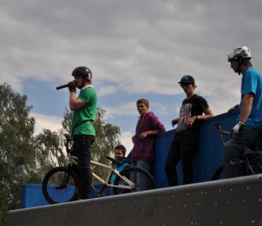 Slavnostní otevření skateparku 5. 9. 2010