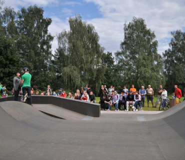 Slavnostní otevření skateparku 5. 9. 2010