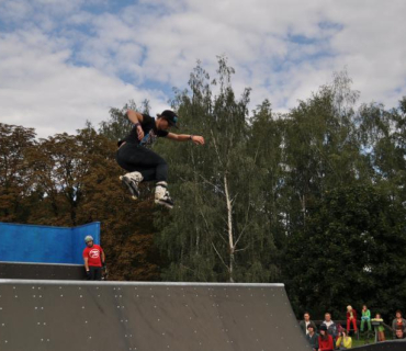 Slavnostní otevření skateparku 5. 9. 2010