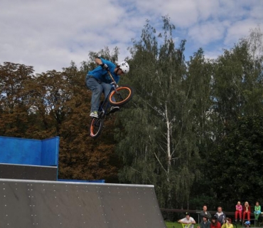 Slavnostní otevření skateparku 5. 9. 2010