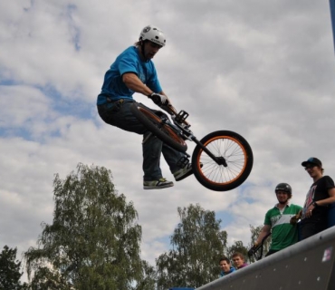 Slavnostní otevření skateparku 5. 9. 2010