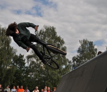 Slavnostní otevření skateparku 5. 9. 2010