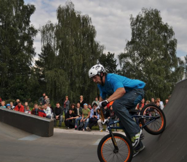 Slavnostní otevření skateparku 5. 9. 2010