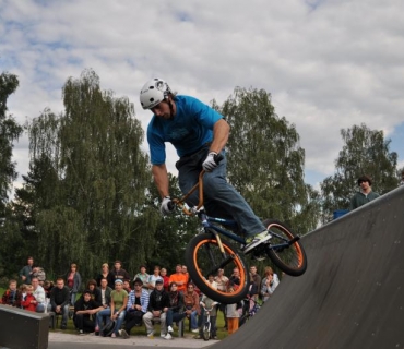 Slavnostní otevření skateparku 5. 9. 2010