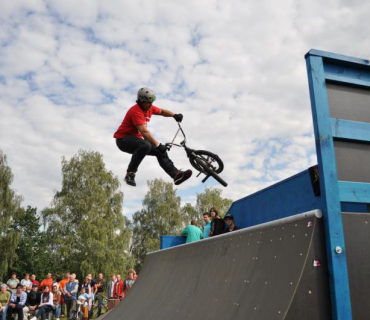 Slavnostní otevření skateparku 5. 9. 2010