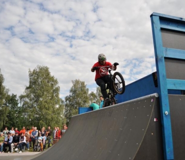 Slavnostní otevření skateparku 5. 9. 2010