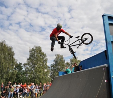 Slavnostní otevření skateparku 5. 9. 2010