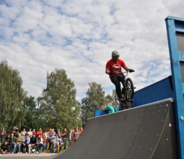 Slavnostní otevření skateparku 5. 9. 2010